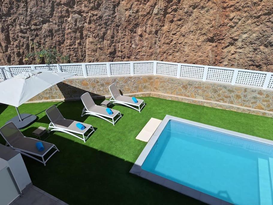 Malibu Mogan Secret Pool Villa - Piscina Privada Y Climatizada - Exclusive Heated Pool La Playa de Tauro Eksteriør bilde