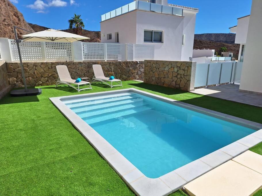Malibu Mogan Secret Pool Villa - Piscina Privada Y Climatizada - Exclusive Heated Pool La Playa de Tauro Eksteriør bilde