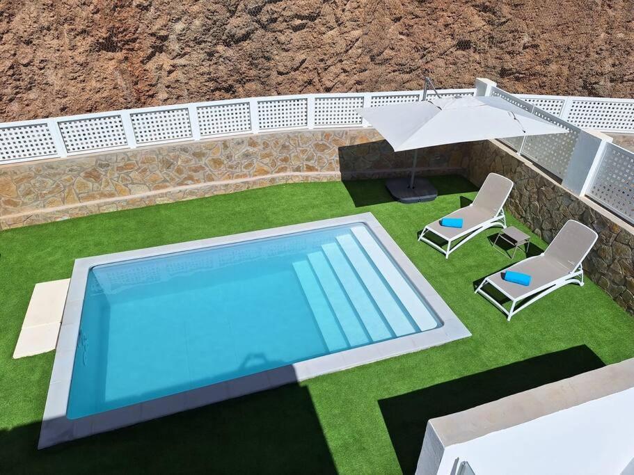 Malibu Mogan Secret Pool Villa - Piscina Privada Y Climatizada - Exclusive Heated Pool La Playa de Tauro Eksteriør bilde