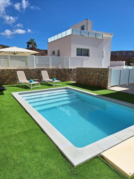 Malibu Mogan Secret Pool Villa - Piscina Privada Y Climatizada - Exclusive Heated Pool La Playa de Tauro Eksteriør bilde